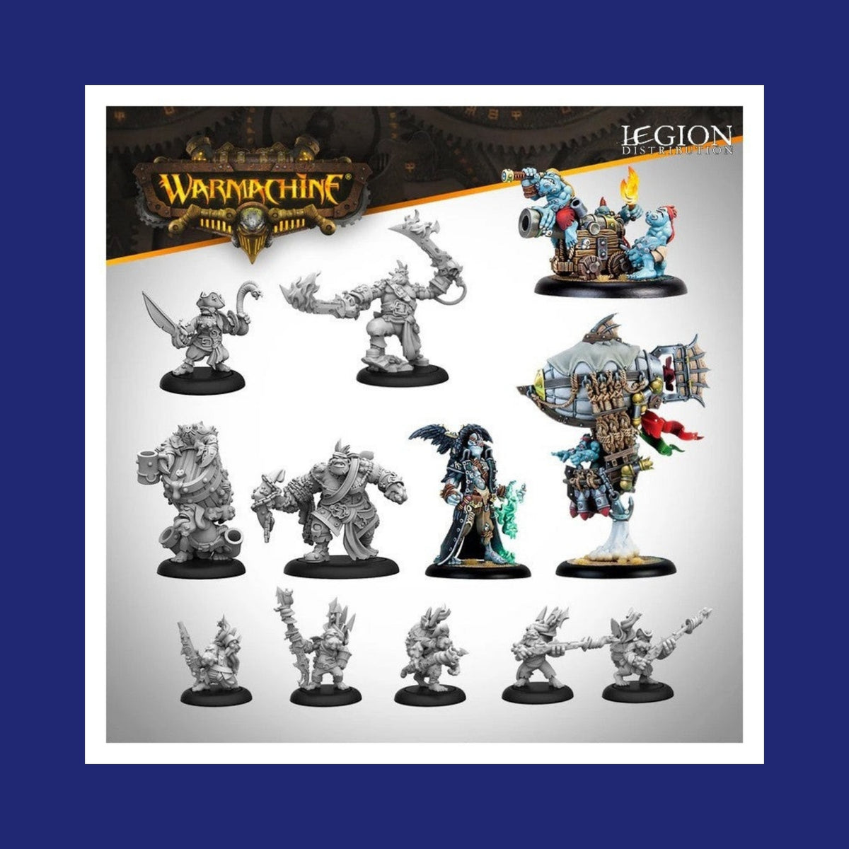 Warmachine - Southern Kriels Brineblood Marauders Auxiliary Expansion - 123JEUX
