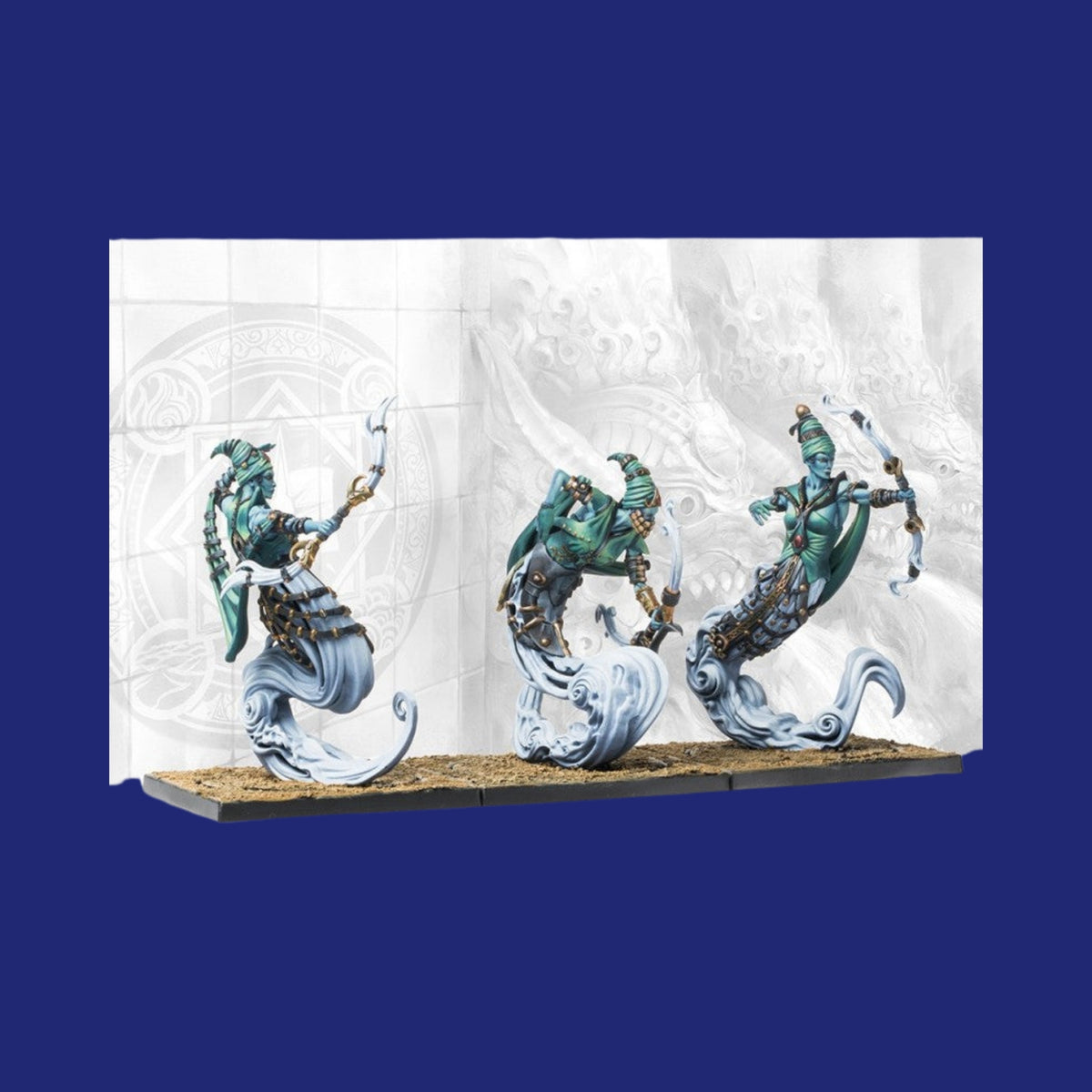 Conquest -Sorcerer Kings: Windborn Djinn (with Bows) (Pronounced ""Jinn"") - 123JEUX