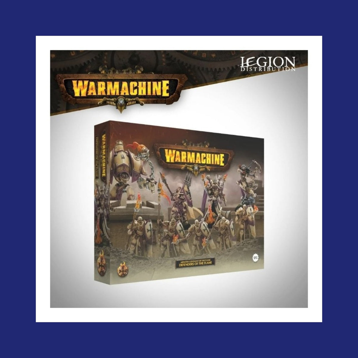 Warmachine - Menoth Covenant of The Flame - Defenders of The Flame - 123JEUX