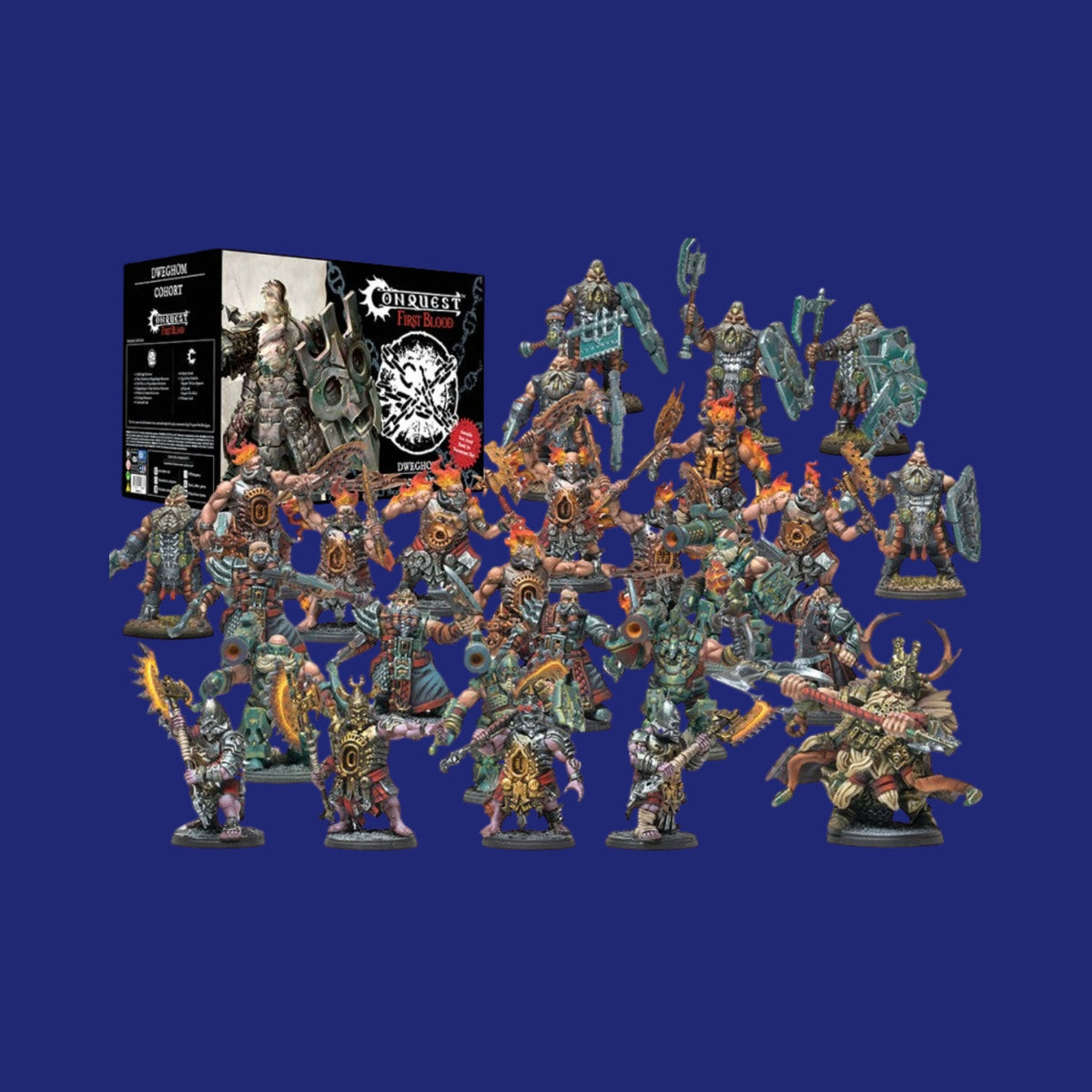 Conquest - Dweghom - Conquest First Blood Cohort Starter Set - 123JEUX