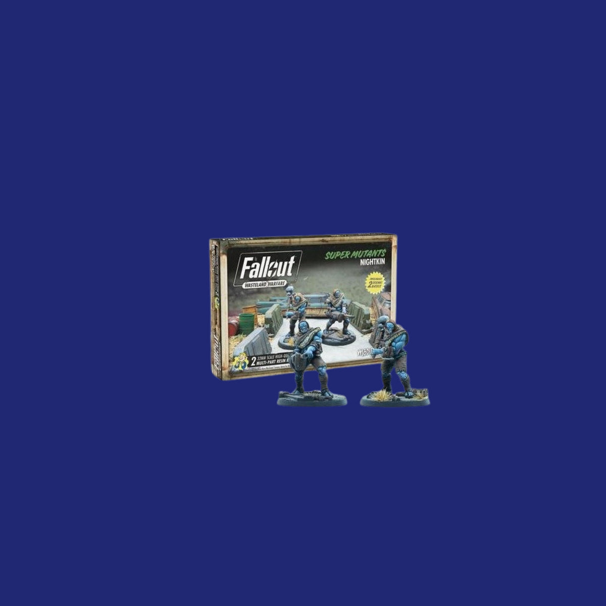 Fallout Wasteland Warfare - Super Mutants: Nightkin - 123JEUX