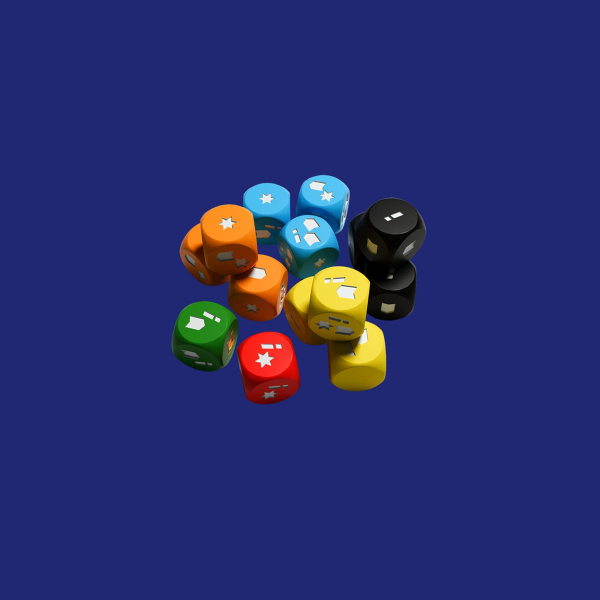 HexaDome Legends - Frost Dice Set (Sortie prévue en août 2026) - 123JEUX