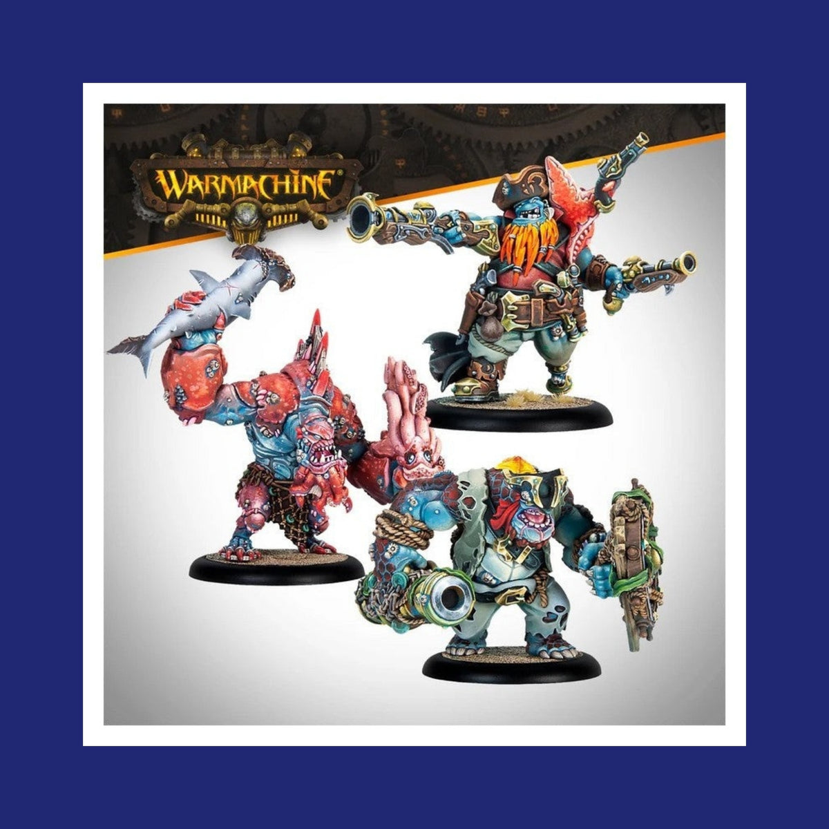 Warmachine - Southern Kriels Brineblood Marauders Battlegroup Box - 123JEUX