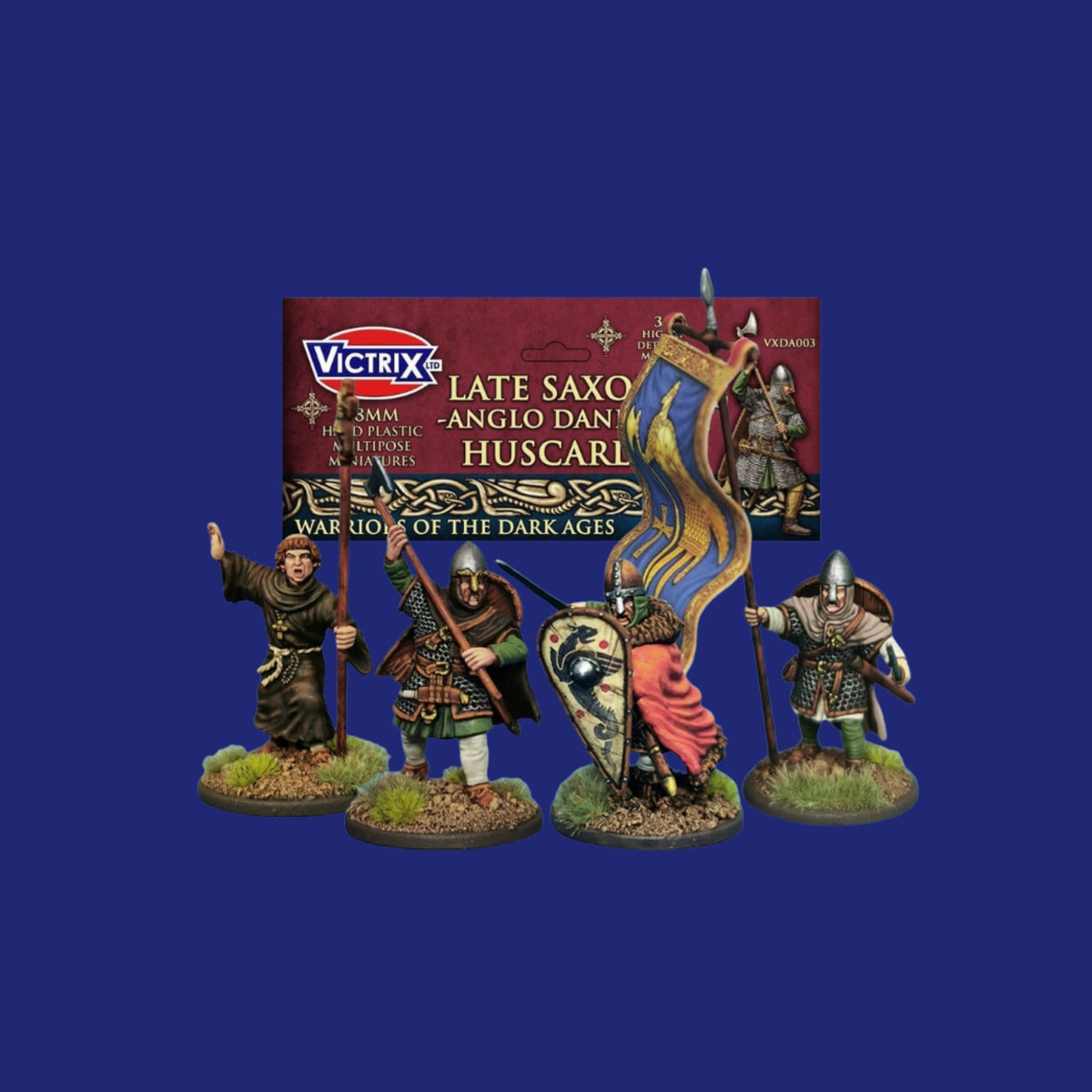 Victrix Miniatures 28mm Moyen Âge - Huscarls (Late Saxons/Anglo Danes) - 123JEUX