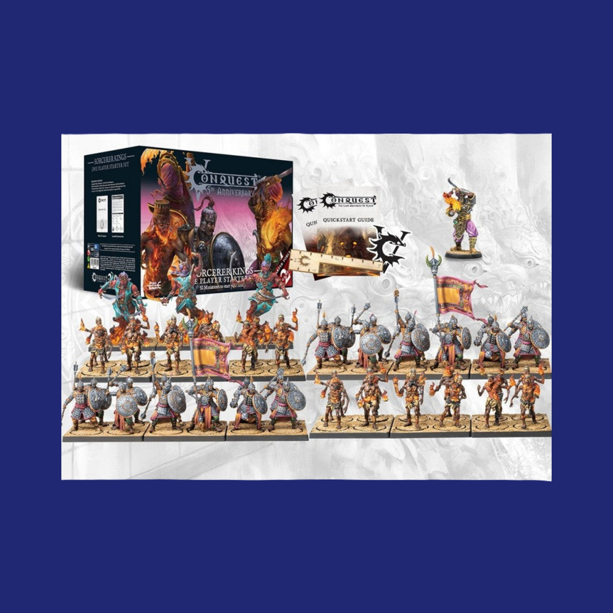 Conquest -Sorcerer Kings: Conquest 5th Anniversary Supercharged Starter Set (LIVRAISON INCLUSE) - 123JEUX
