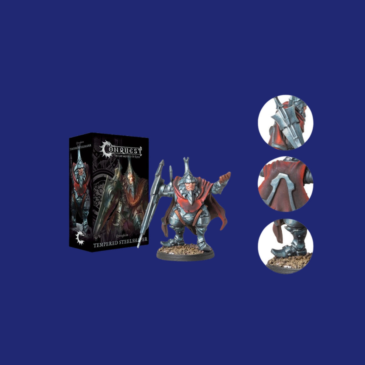 Conquest:Dweghom: Tempered Steelshaper - 123JEUX