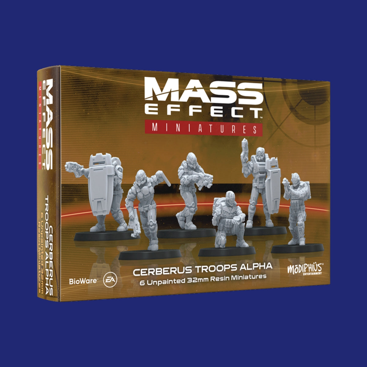 Mass Effect: Cerberus Forces Alpha (Resin Set) en Anglais - 123JEUX