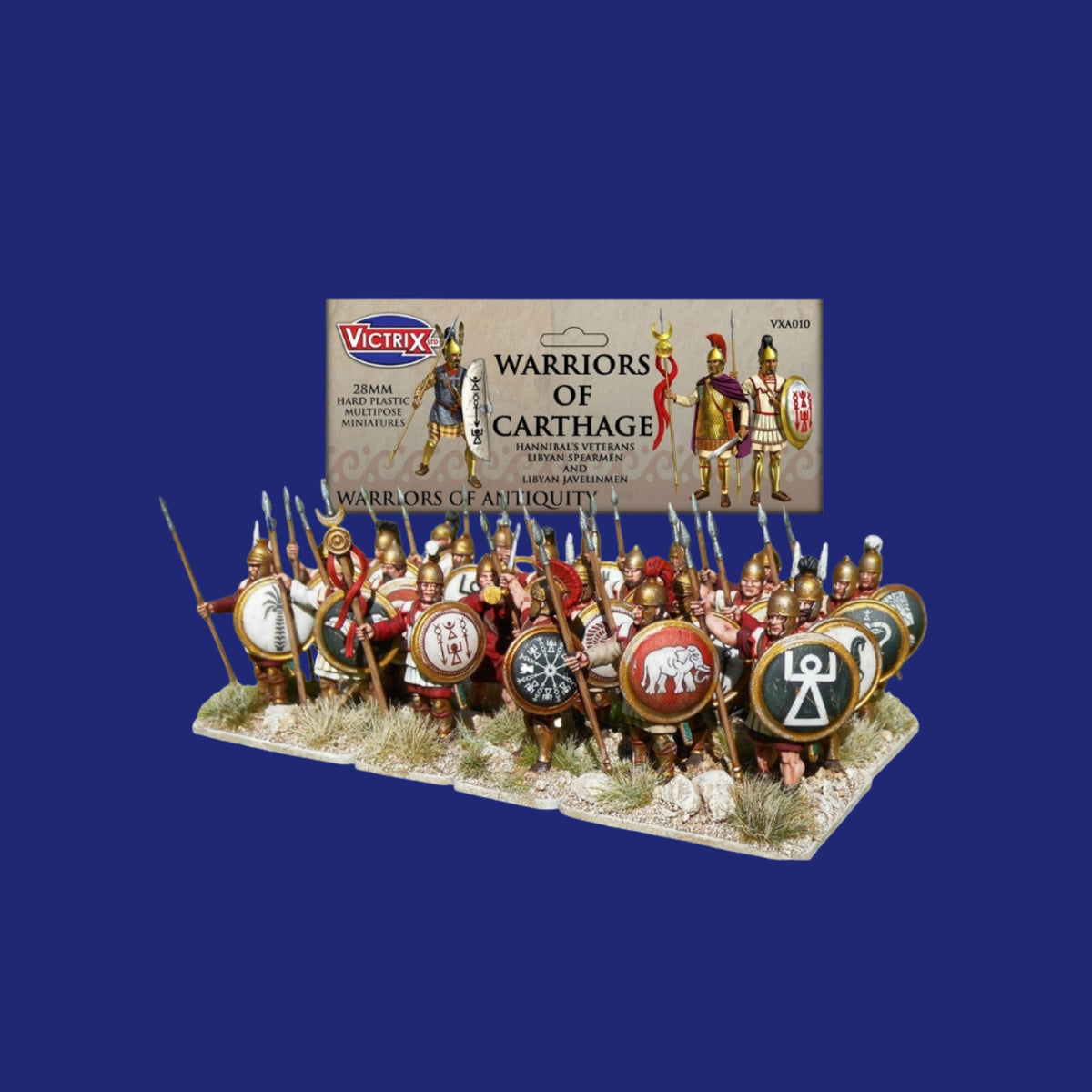 Victrix Miniatures 28mm Antiquité - Warriors of Carthage - 123JEUX