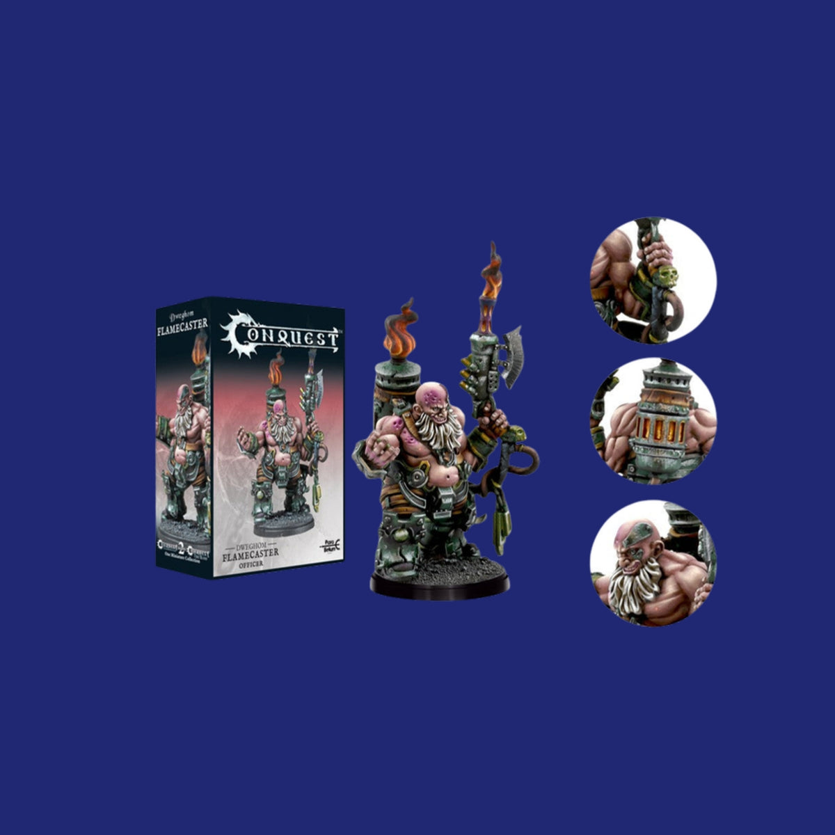 Conquest - Dweghom Flamecaster (Officer) - 123JEUX