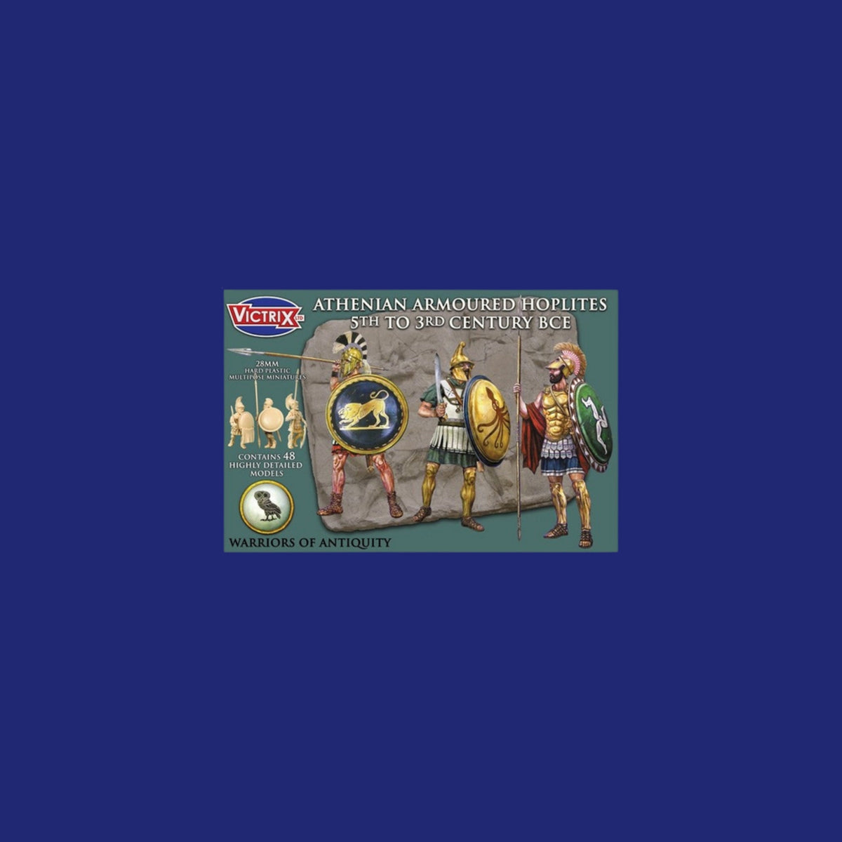 Victrix Miniatures 28mm Antiquité - Athenian Armoured Hoplites 5th to 3rd Century BCE - 123JEUX
