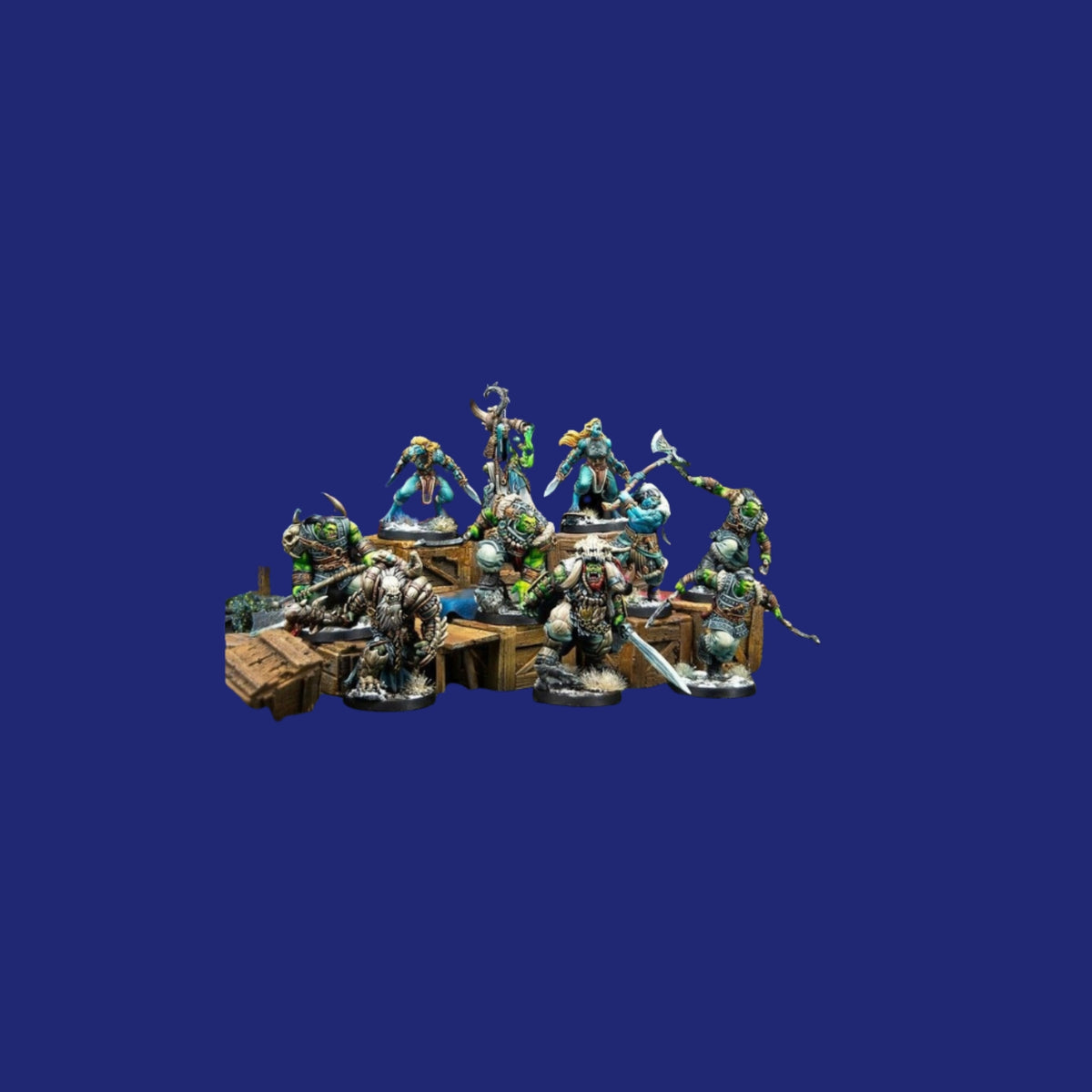 Warcrow - Northern Tribes Action Pack (Francais et Anglais) - 123JEUX