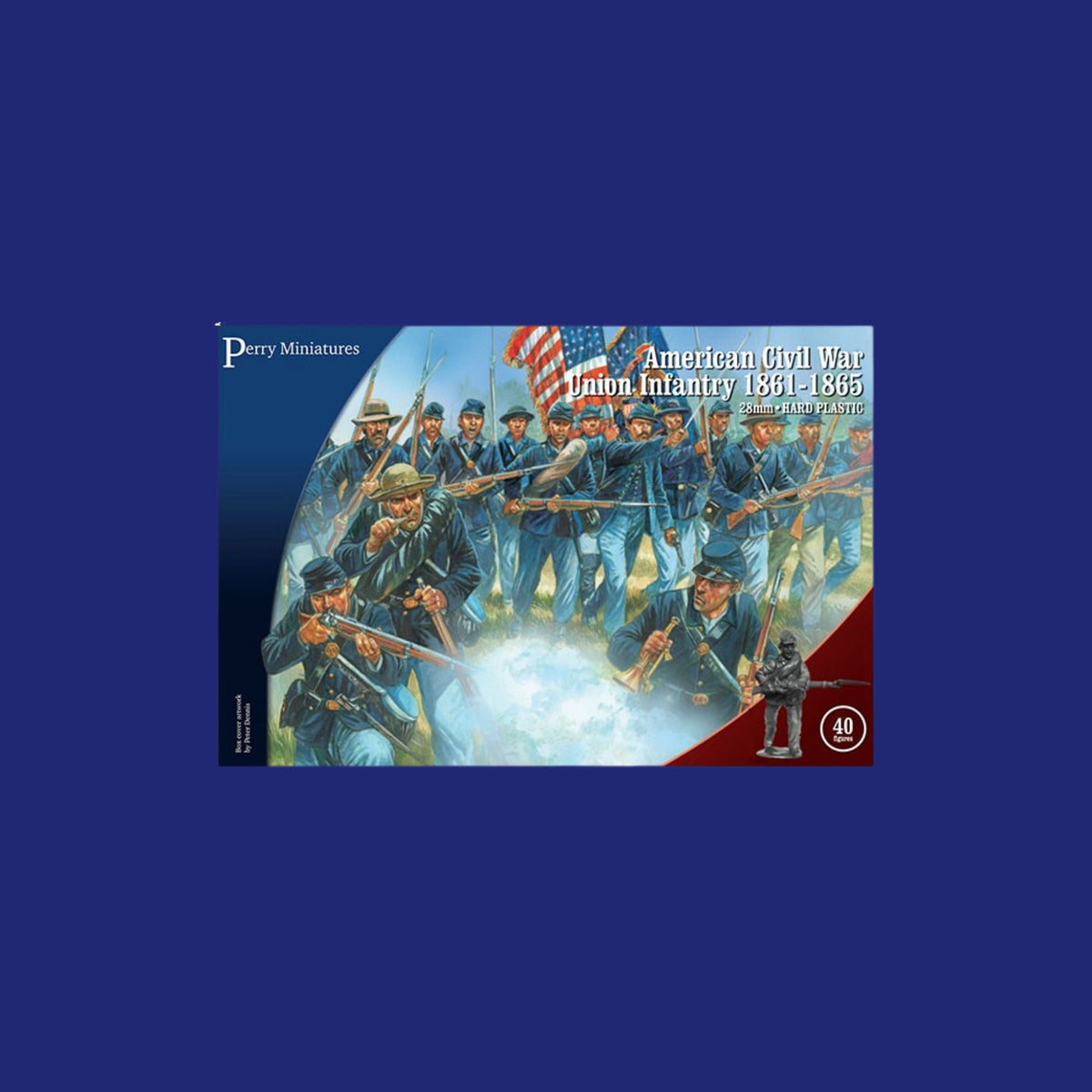 Perry Miniatures - American Civil War Union Infantry 1861-65 - 123JEUX