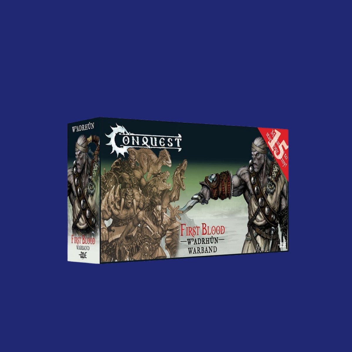 Conquest - W’adrhŭn: First Blood Warband - 123JEUX