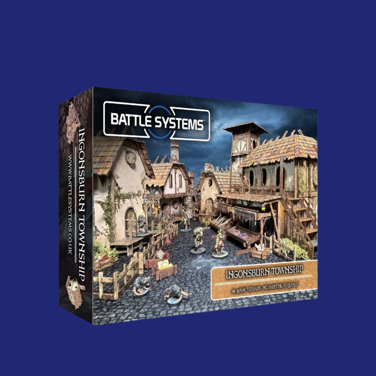 Maladum : Ingonsburn Township (Terrain 3D) (Sortie novembre 2026) - 123JEUX