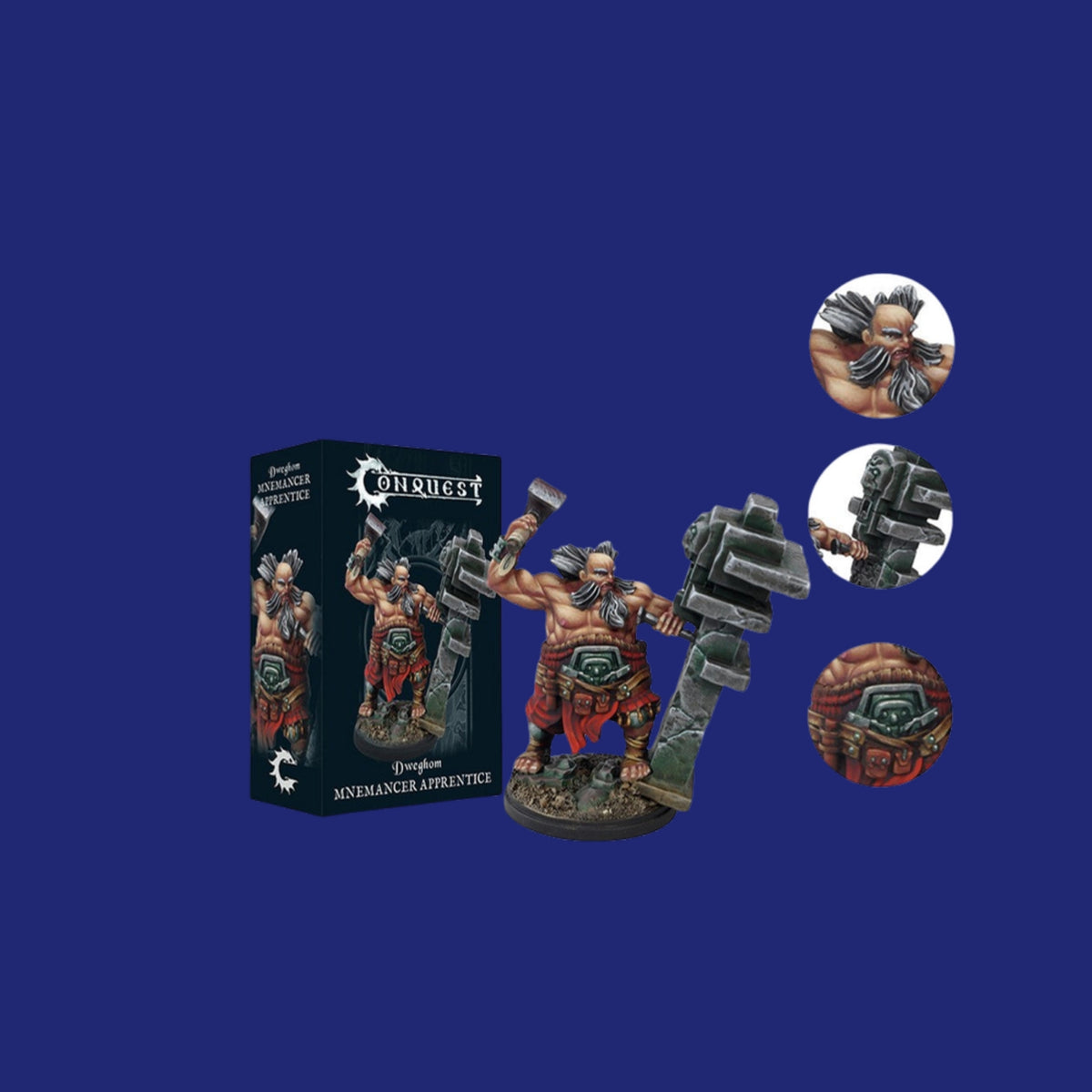 Conquest - Dweghom Mnemancer Apprentice (Officer) - 123JEUX
