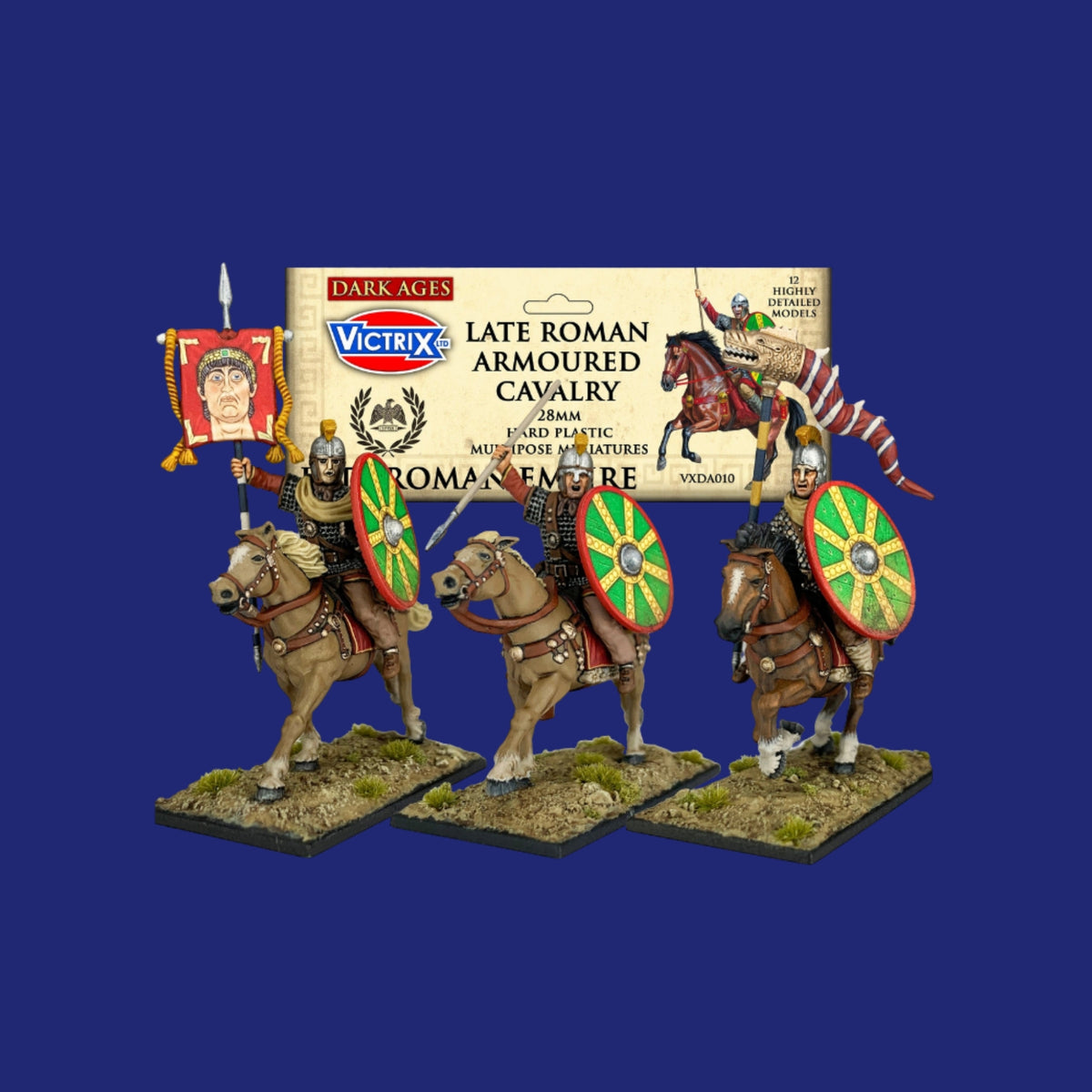 Victrix Miniatures 28mm Moyen Âge - Late Roman Armoured Cavalry - 123JEUX