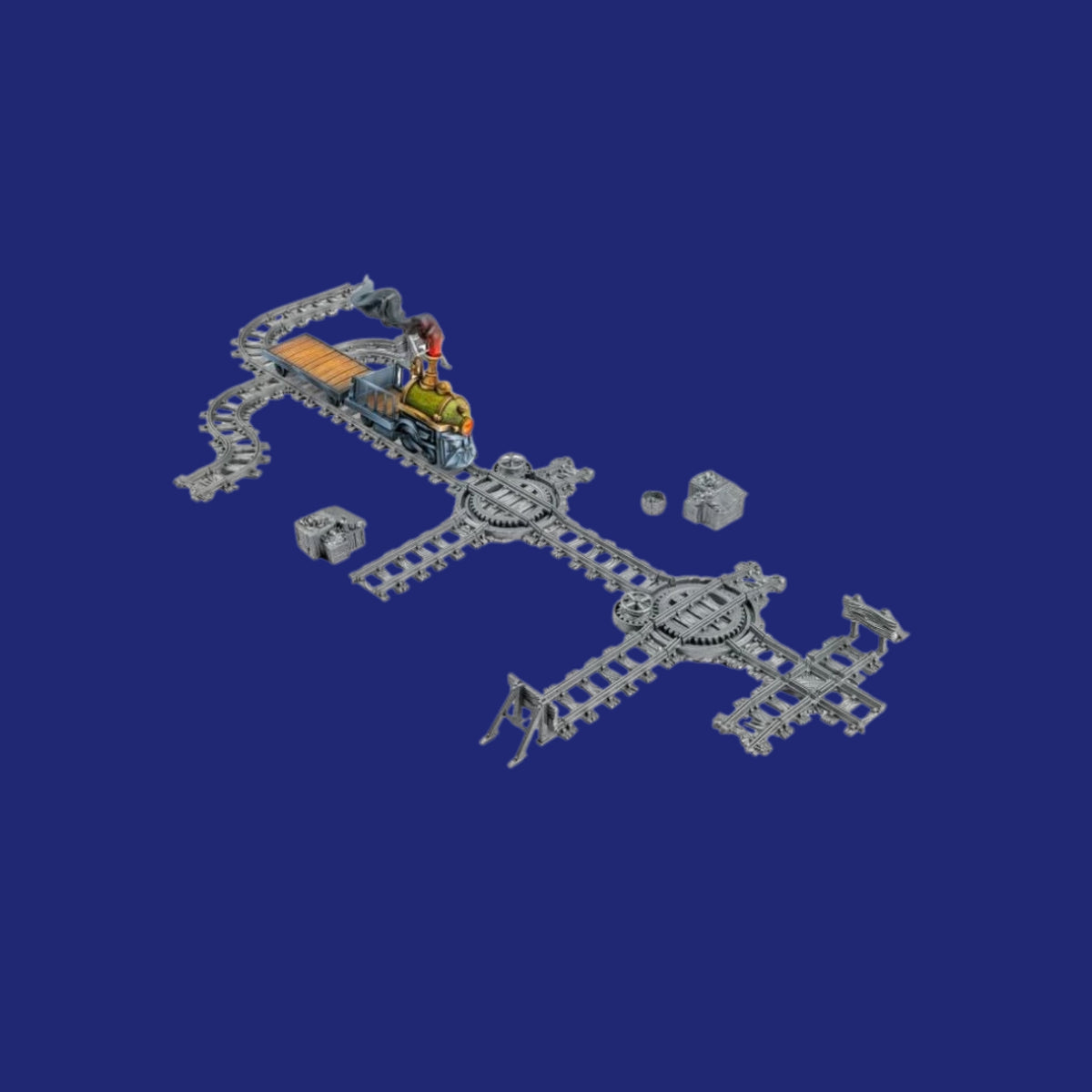 Dungeons & Lasers : Dwarven Train Set (Décors) - Sortie en juin 2026 - 123JEUX