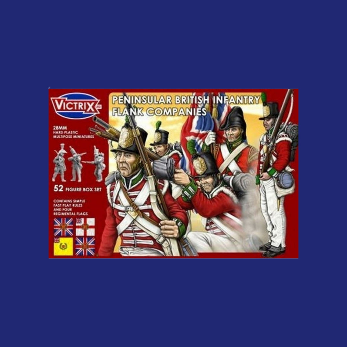 Victrix Miniatures - British Peninsular Infantry Flank Companies - 123JEUX