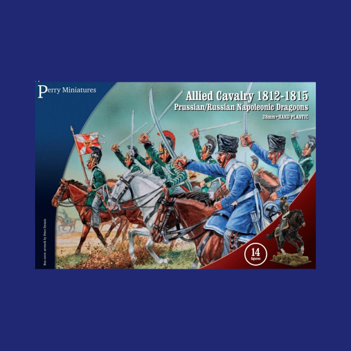 Perry Miniatures - Allied Cavalry-Prussian and Russian Napoleonic Dragoons 1812-15 - 123JEUX