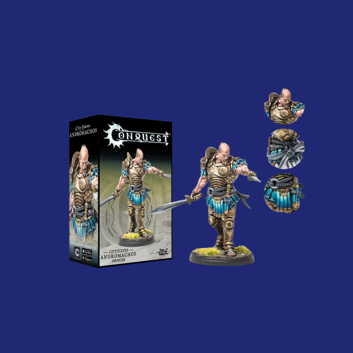 Conquest - City States - Andromarchos (Officer) - 123JEUX