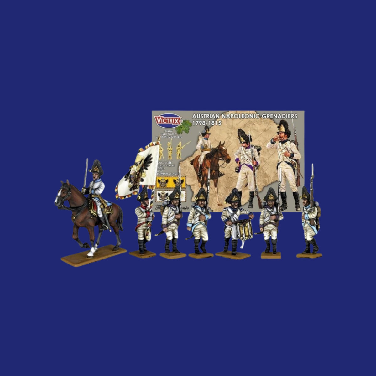 Victrix Miniatures 28mm Napoléonienne - Austrian Napoleonic Grenadiers 1798-1815 - 123JEUX