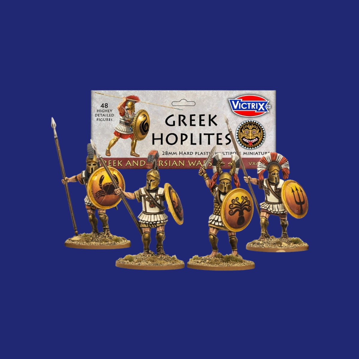 Victrix Miniatures 28mm Antiquité - Greek Hoplites - 123JEUX
