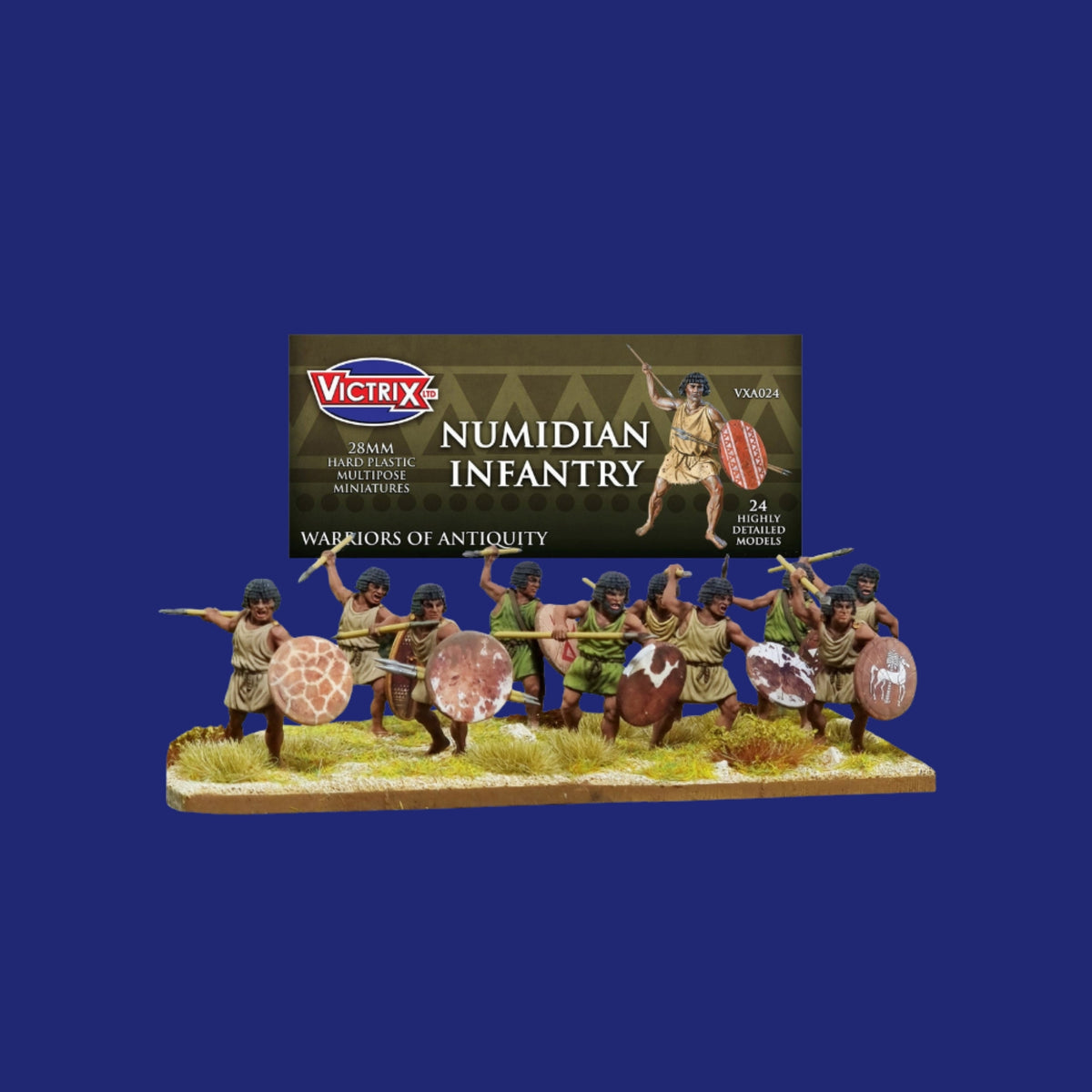Victrix Miniatures 28mm Antiquité - Numidian Infantry - 123JEUX