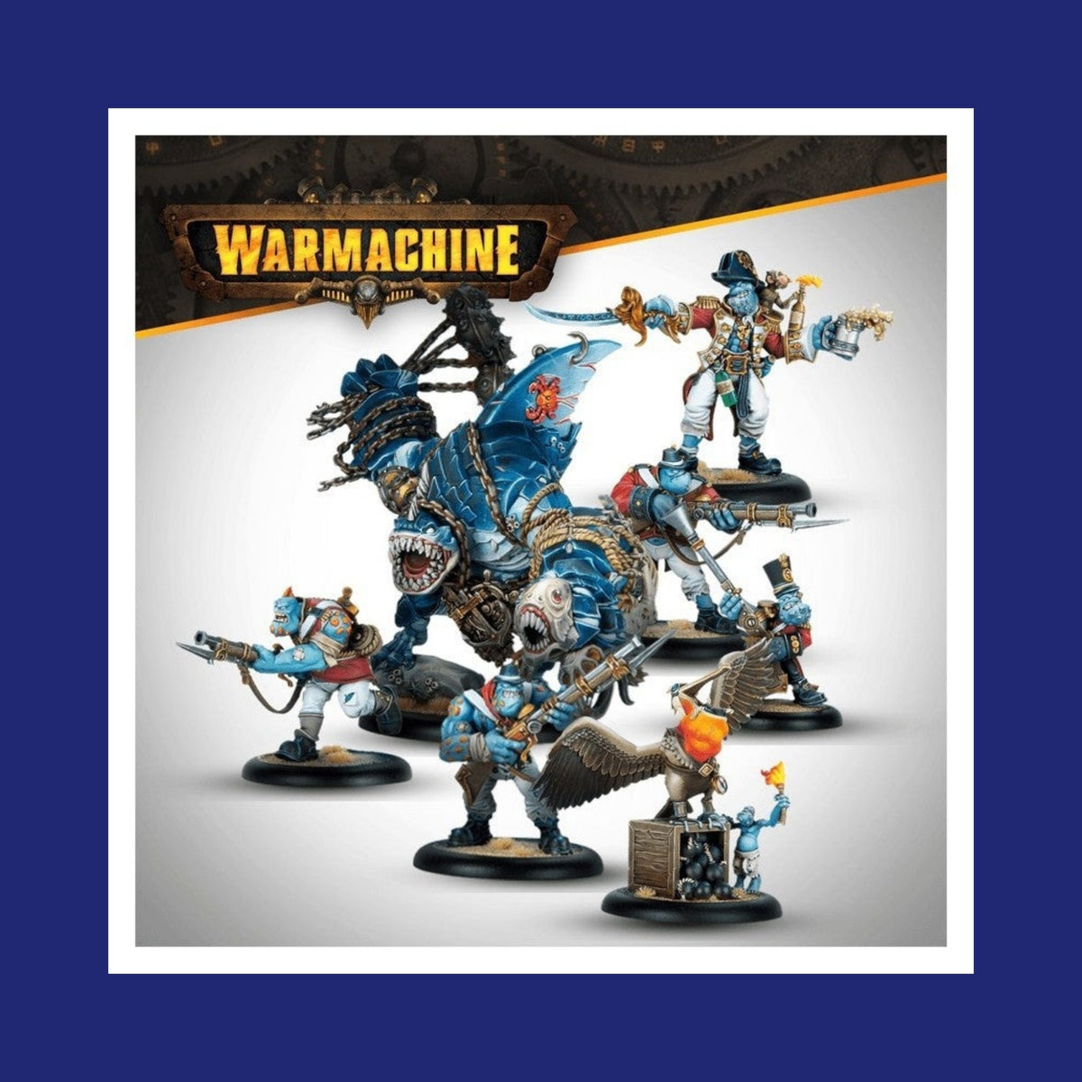 Warmachine - Southern Kriels - Foulblood’s Armada Command Starter - 123JEUX