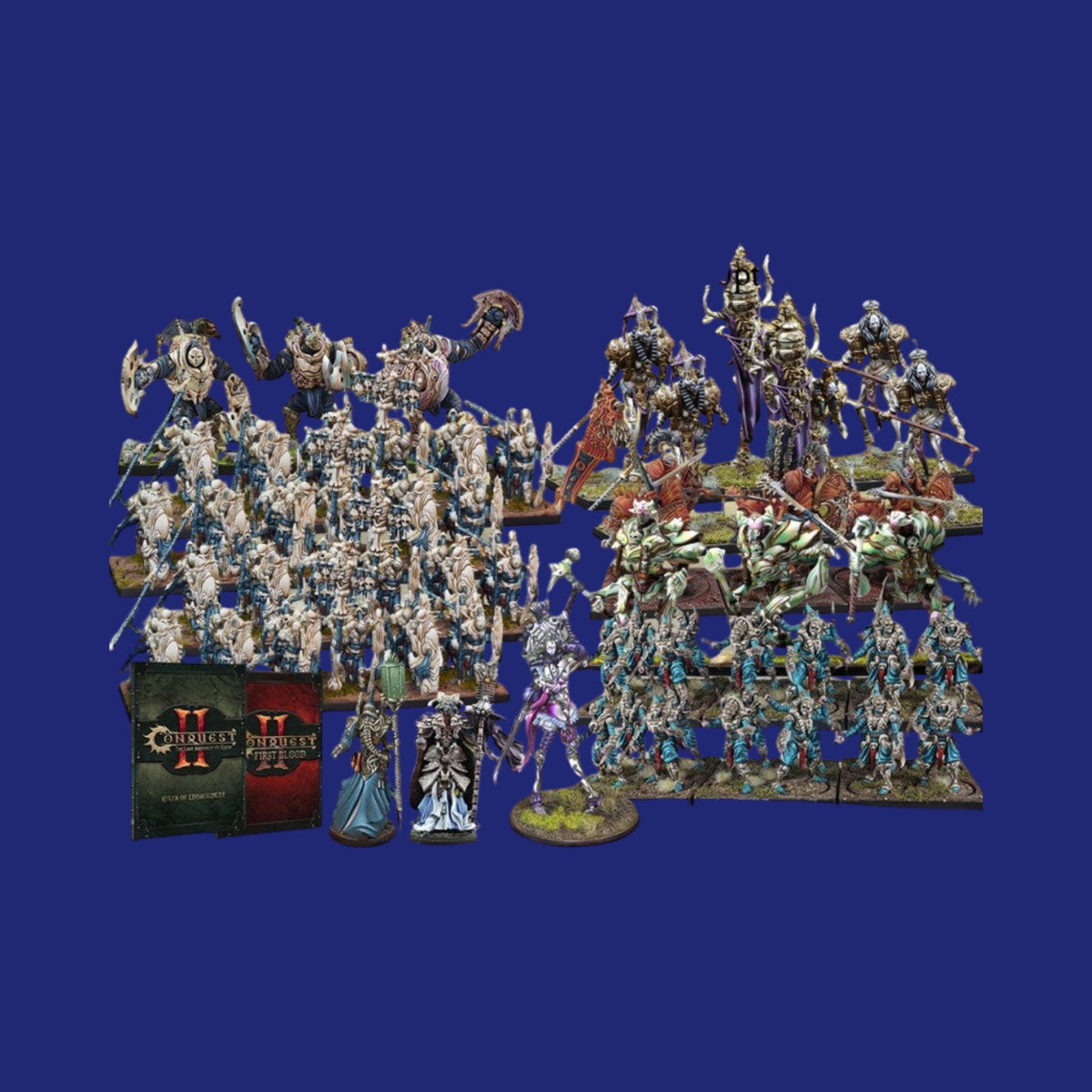 Conquest -Spires: Spires Avatars of Flesh 2000 pt Army - 123JEUX