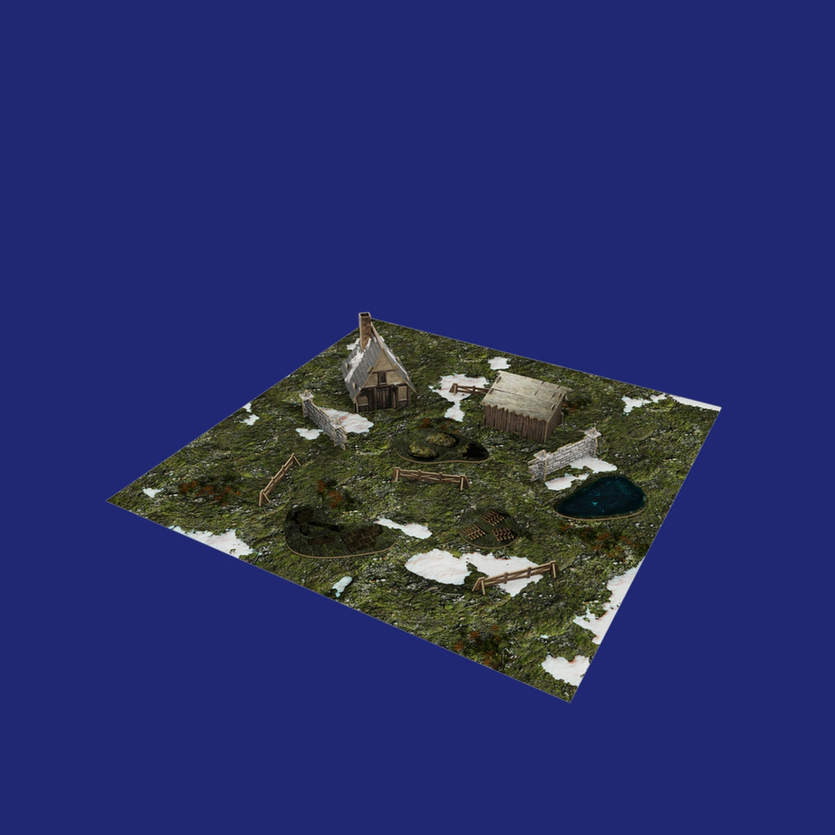 Warcrow - Bakhlia Farm Scenery Pack - 123JEUX