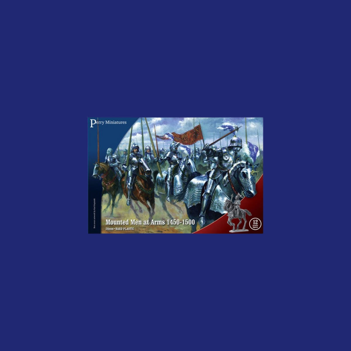 Perry Miniatures - Mounted Men at Arms 1450-1500 - 123JEUX
