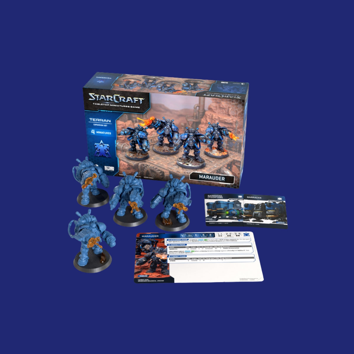 StarCraft - Terran - Marauder Expansion Set en Anglais - 123JEUX