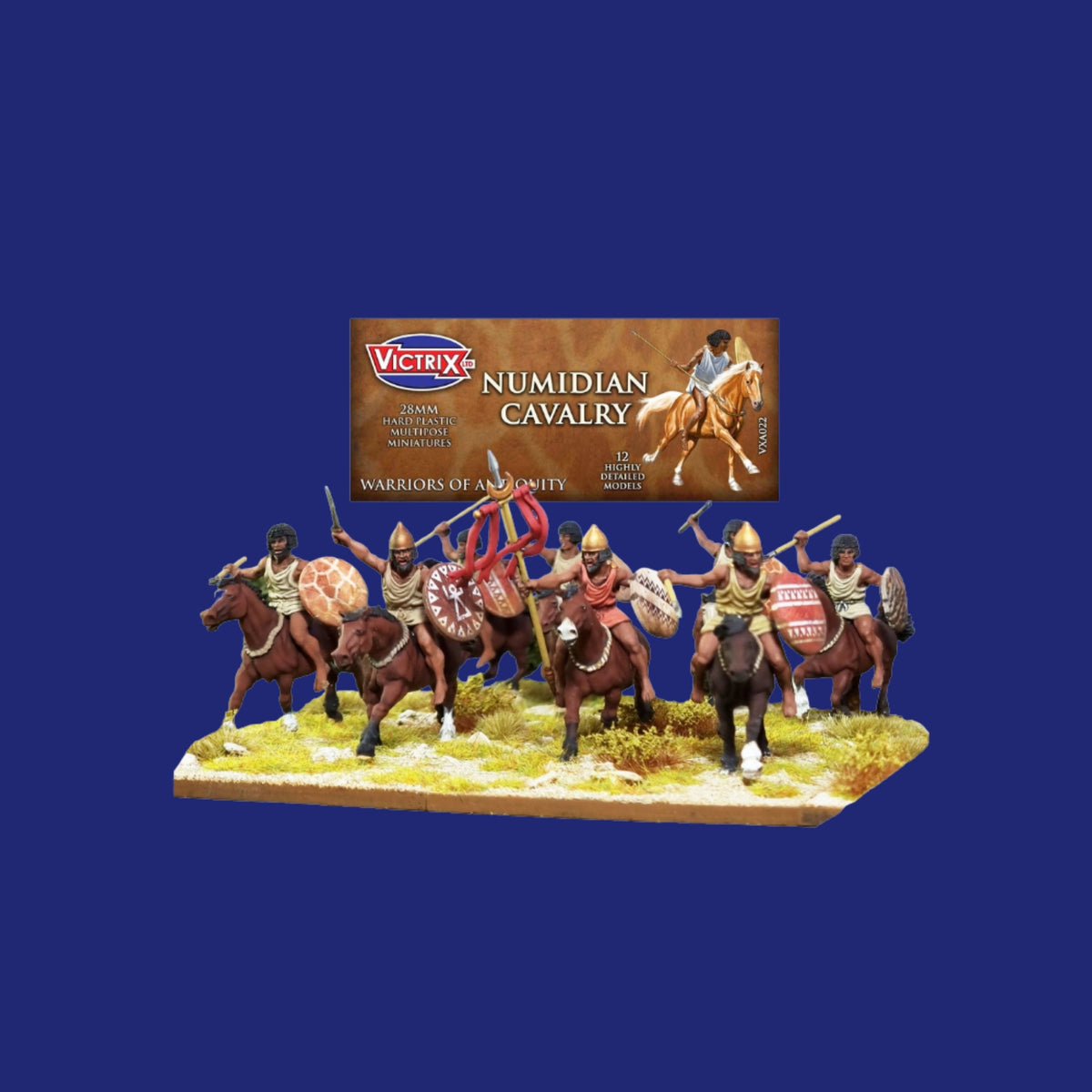 Victrix Miniatures 28mm Antiquité - Numidian Cavalry - 123JEUX