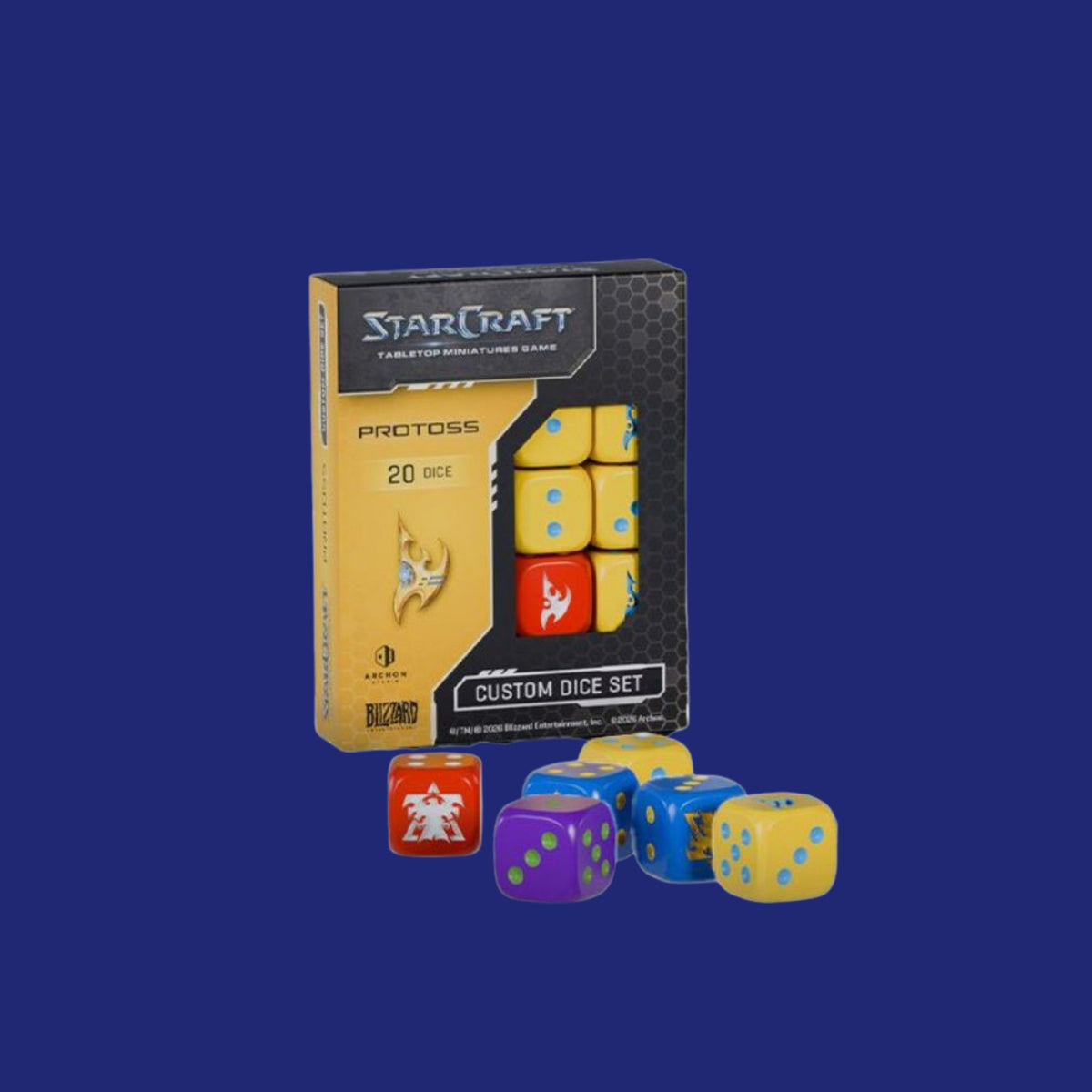 Starcraft - Protoss Dice Set - 123JEUX