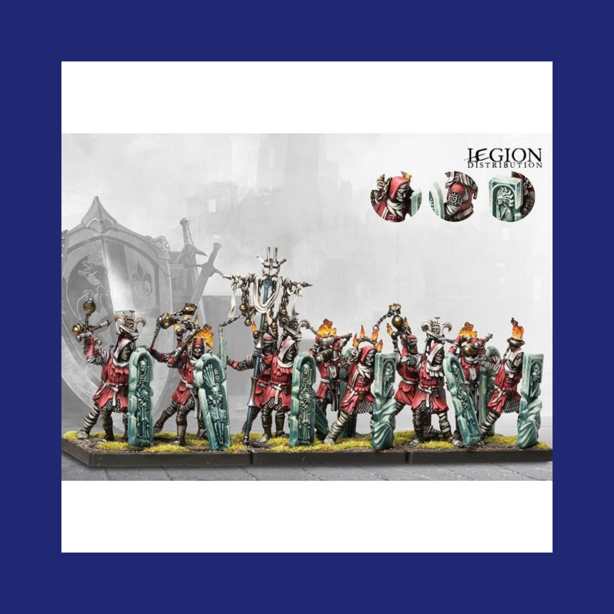 Conquest - Hundred Kingdoms - Penitents of St Lazarus (Dual Kit) - 123JEUX