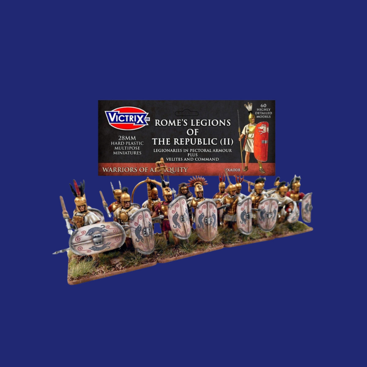 Victrix Miniatures 28mm Antiquité - Rome's Legions of the Republic (II) - 123JEUX