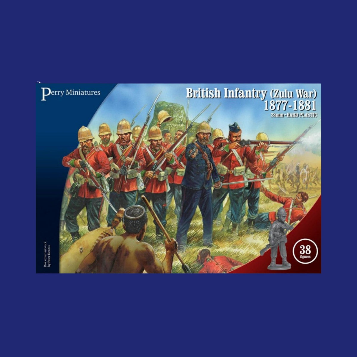 Perry Miniatures - British Zulu War Infantry - 123JEUX