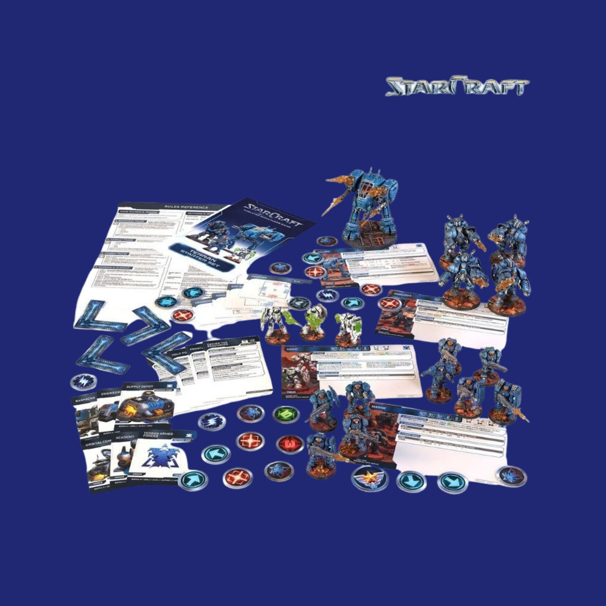 StarCraft - Terran - Starter Set en Anglais - 123JEUX