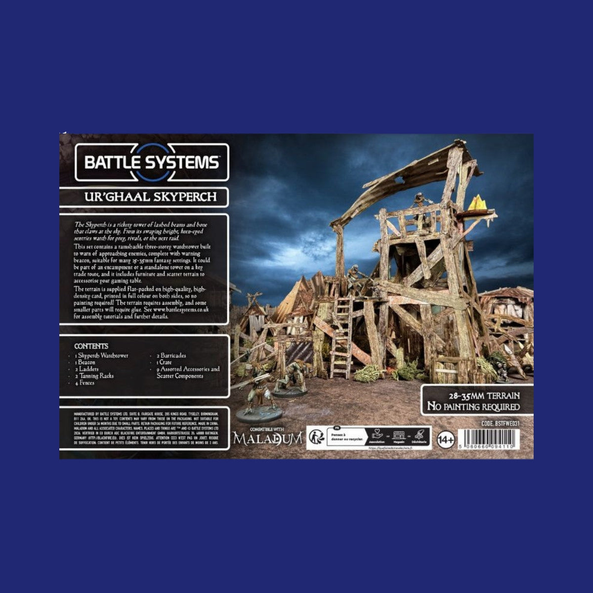 Maladum : Ur'ghaal Skyperch (Terrain 3D) (Sortie novembre 2026) - 123JEUX