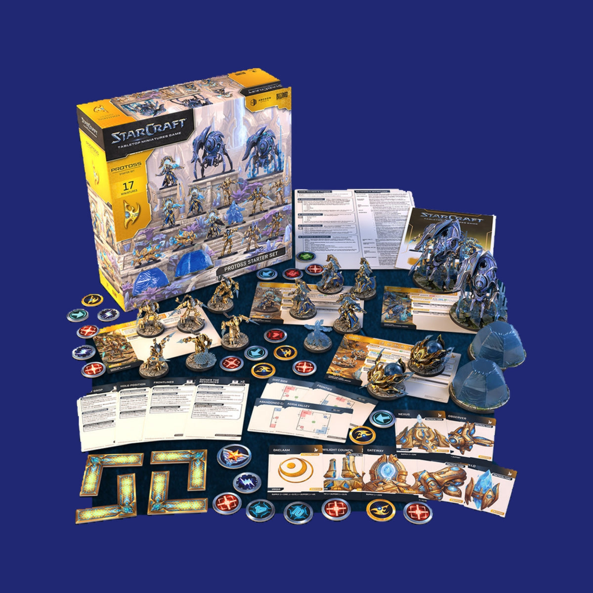 StarCraft - Protoss - Starter Set en Anglais - 123JEUX
