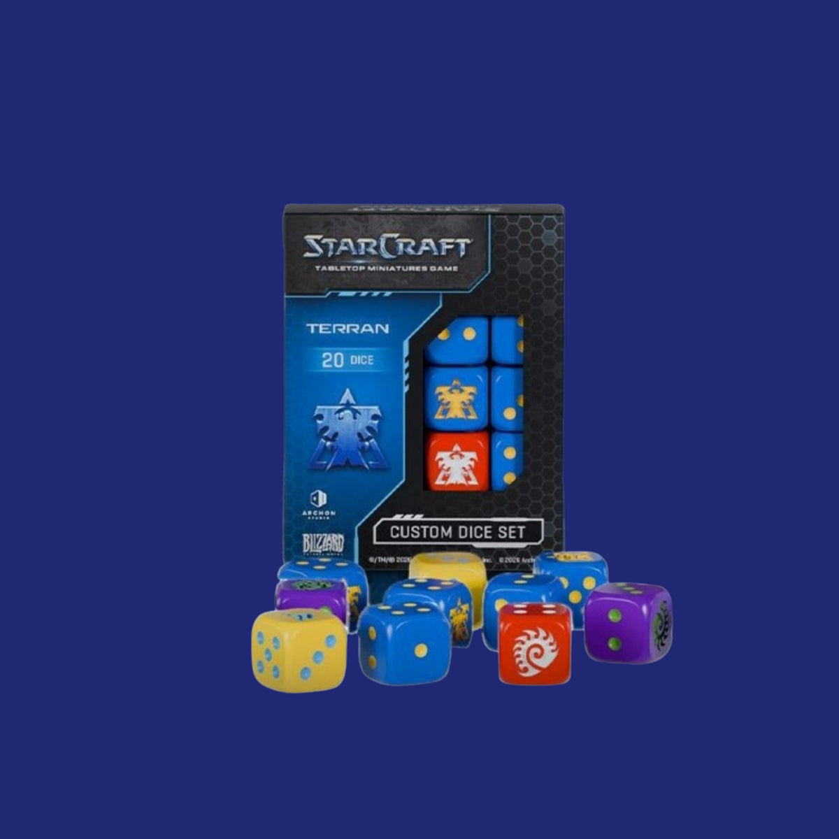 StarCraft - Terran - Set de dés - 123JEUX