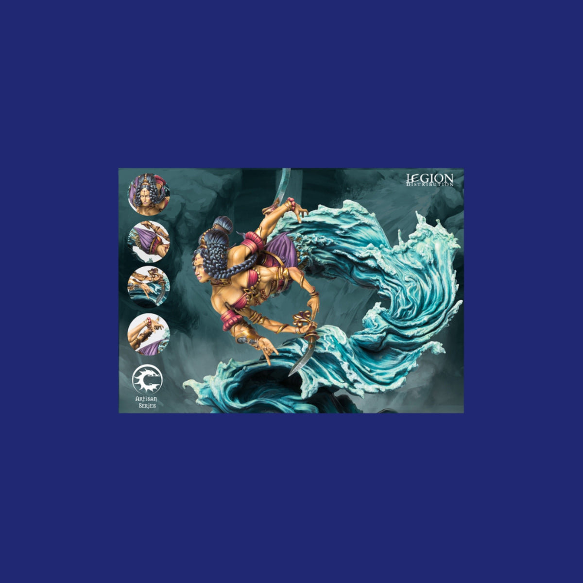 Conquest - Sorcerer Kings - Marid Apsara Artisan Series - 123JEUX