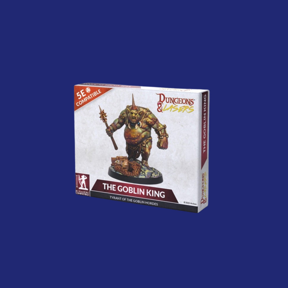 Dungeons & Lasers - Figurines - Goblin King - 123JEUX