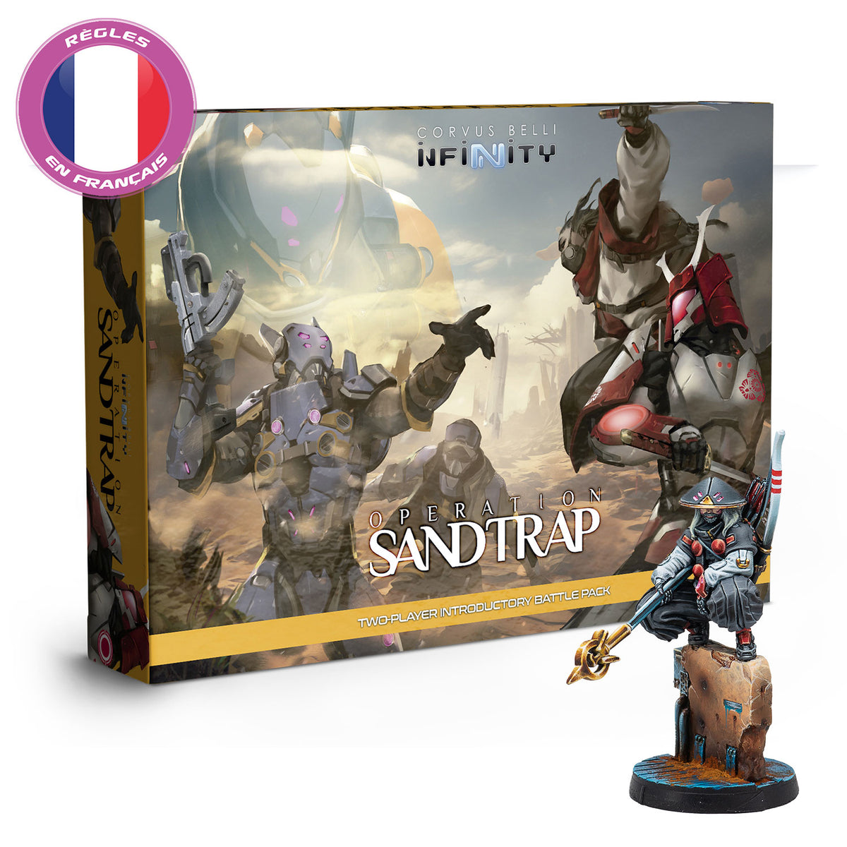 Infinity: Battle Pack Operation Sandtrap en Francais (Précommandes jusqu’au 31/10/2024 Sortie fin novembre 2024)