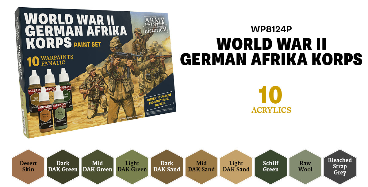 Army Painter - Historical - WWII German Afrika Korps