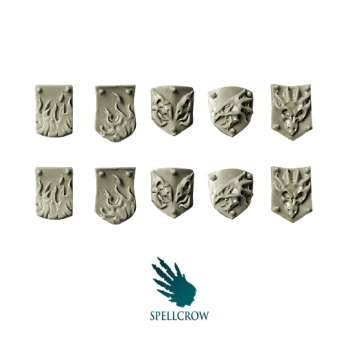 Small Shields for Salamandra / Dragons Knights in Heavy Armour