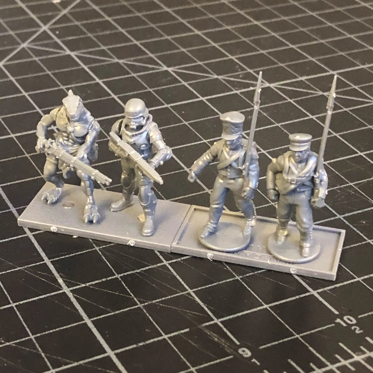 WargamesAtlantic : 40mm x 20mm Dual Use Bases (X36)