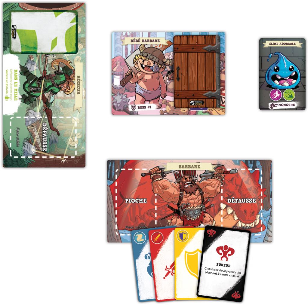 Pack 5 Minute Dungeon + Extension Curses! Foiled Again!