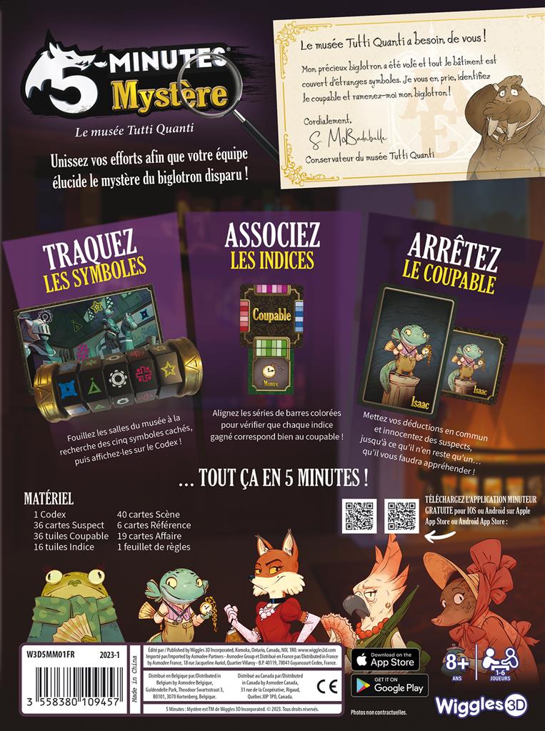 5 Minutes Mystére
