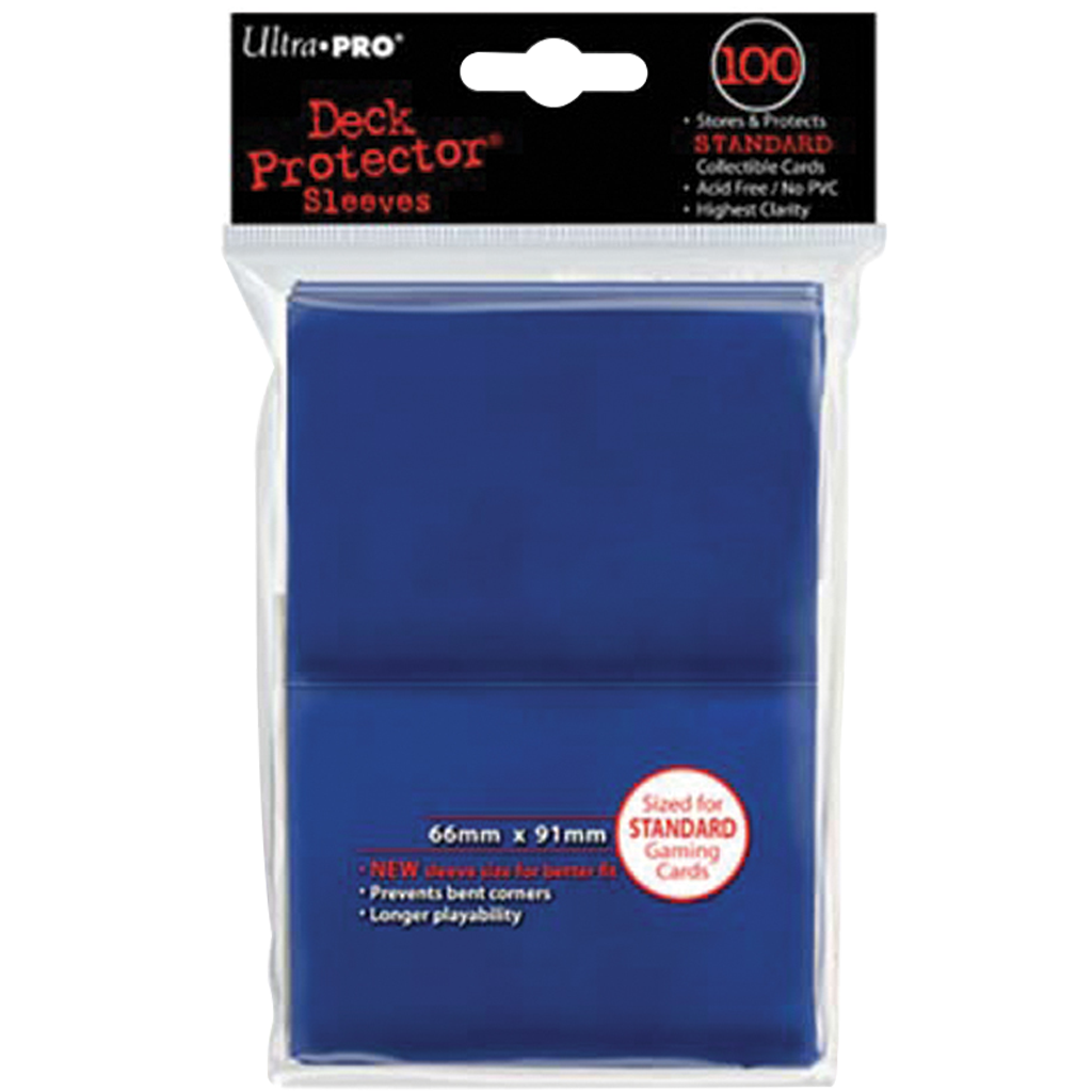 Ultra PRO : Paquet 100 Sleeves Standard Bleu